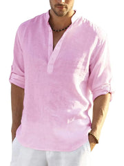 Marco - Cotton Style Henley Shirt
