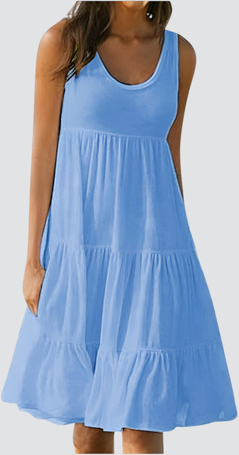 Layla™ - Chic Bohemian Mini Dress