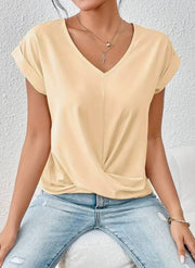 Carlinda | Elegant V-neck Top