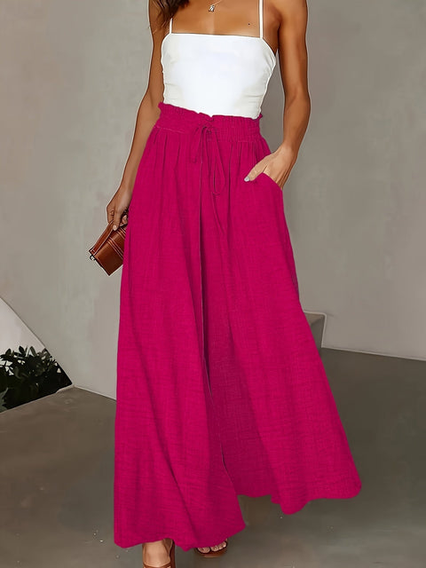 Sophia™ - Chic Wide Leg Trousers