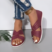 Ximena - Bow Tie Slip-On Sandal