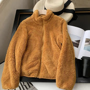 Riley™ - Snuggly Teddy Coat with Zip Closure