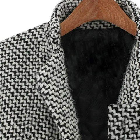 Colette™ | Patterned Mid-Length Coat