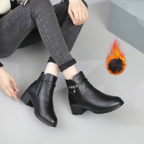 Noémie™ – Winter Comfort Ankle Boots