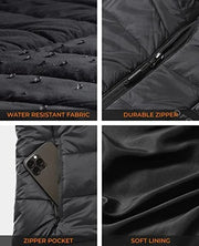 Layla™ - Enhanced Two-Touch Heated Vest with 15 Heat Zones and LED Controller