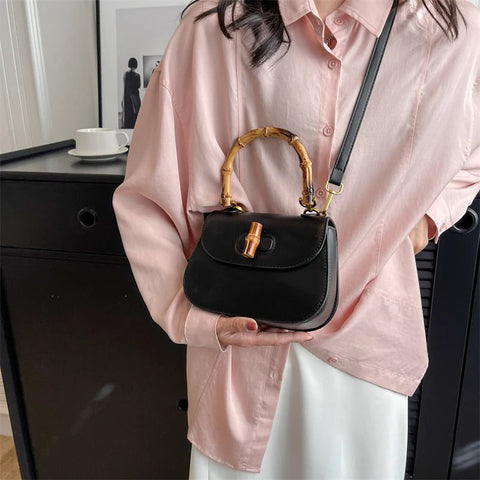 Sophie™ - Chic Bamboo Handbag