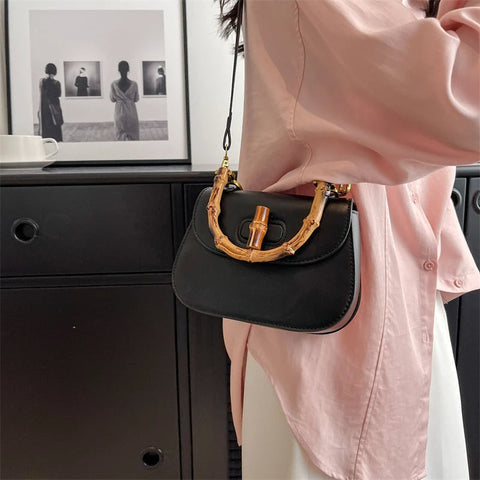 Sophie™ - Chic Bamboo Handbag