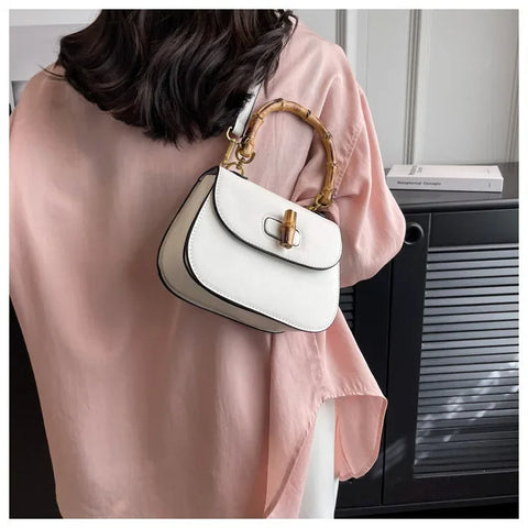 Sophie™ - Chic Bamboo Handbag