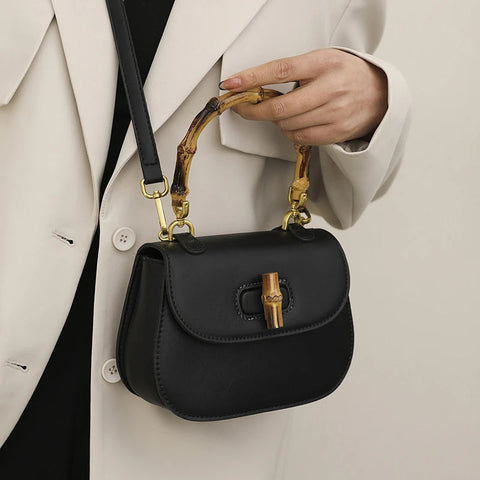 Sophie™ - Chic Bamboo Handbag