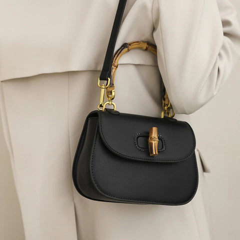 Sophie™ - Chic Bamboo Handbag