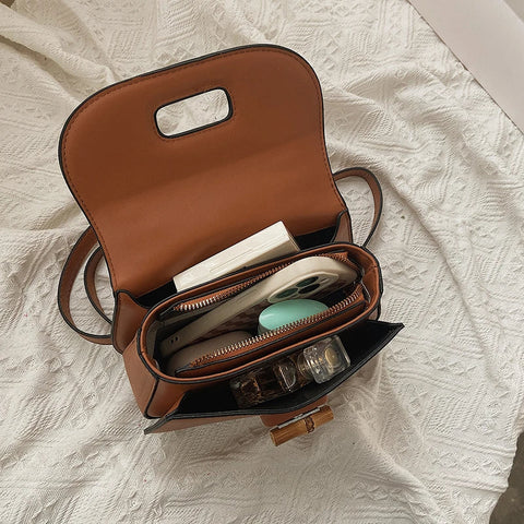 Sophie™ - Chic Bamboo Handbag