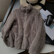 Riley™ - Snuggly Teddy Coat with Zip Closure