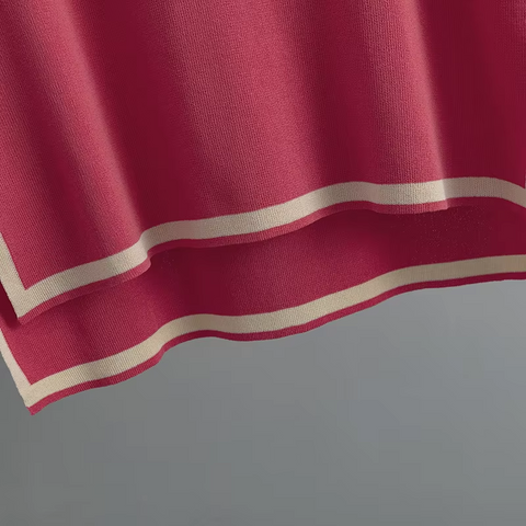 Charlotte™ - Chic Ice Silk Short Sleeve Co-Ord Set