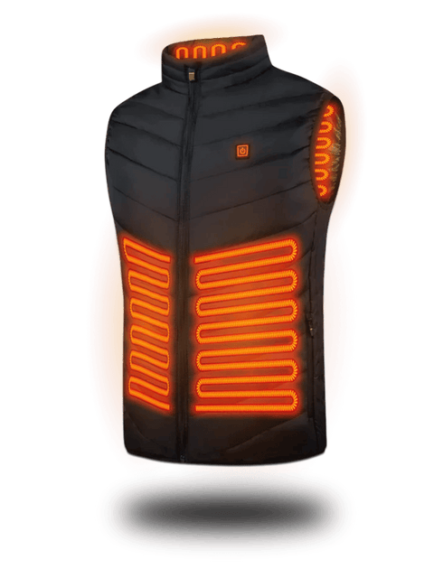 Layla™ - Enhanced Two-Touch Heated Vest with 15 Heat Zones and LED Controller