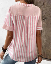 Monroe™ | Striped Soft Blouse