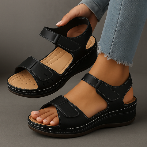 Vera™ | Orthopedic wedge sandals