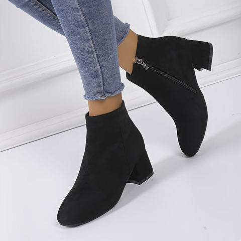 Colette™ – Comfortable ankle boots with a square heel