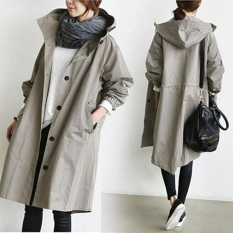 Emma™ – Chic Waterproof Trench Coat