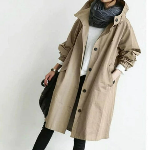 Emma™ – Chic Waterproof Trench Coat