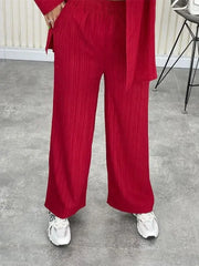 Ava™ - Chic Chiffon Monochrome Ensemble