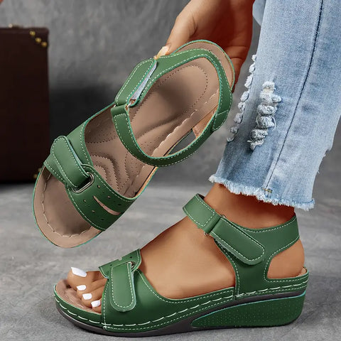 Vera™ | Orthopedic wedge sandals
