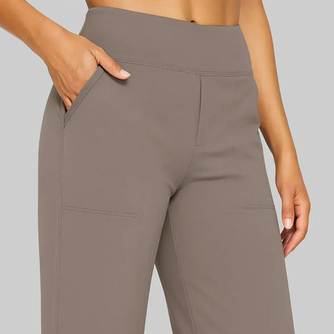 Avery™ | Soft Jersey Straight-Leg Pants