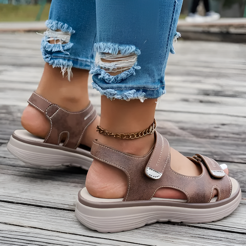 Nova - Comfortable Orthopedic Sandals with Ankle Strap