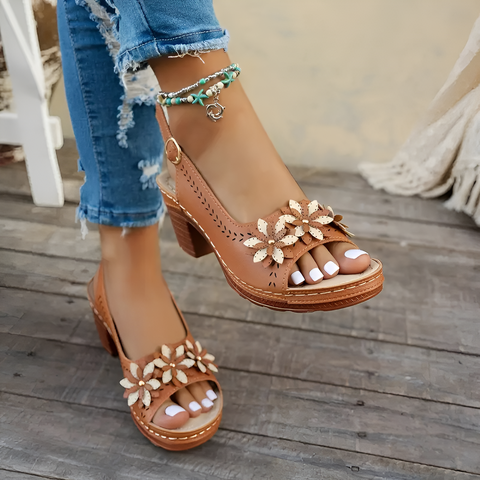 Claire - Elegant High Heel Sandals