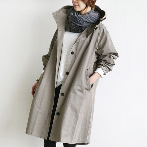 Emma™ – Chic Waterproof Trench Coat