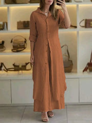Scarlett™ - Cozy Linen 2-Piece Ensemble
