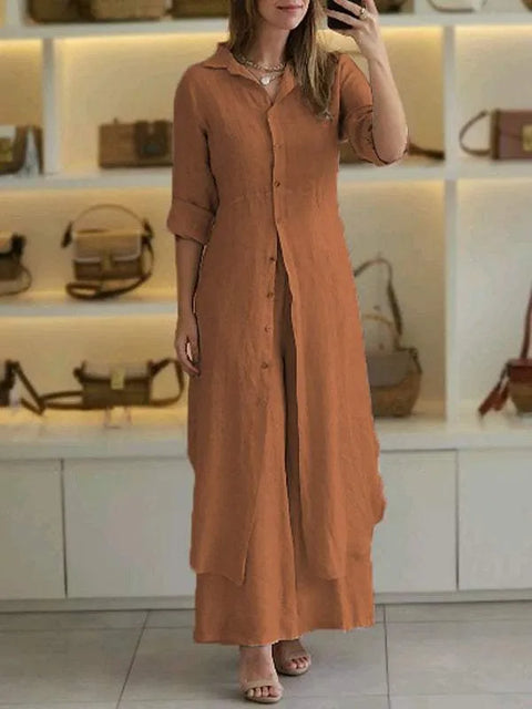 Scarlett™ - Cozy Linen 2-Piece Ensemble