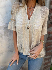Barbara™ | Chic Textured Blouse