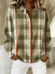 Leandra™ | Cozy plaid cardigan