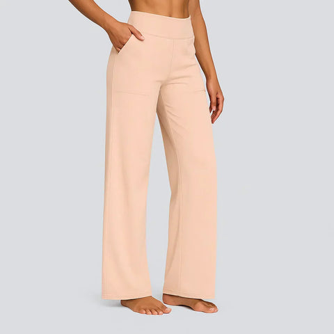 Avery™ | Soft Jersey Straight-Leg Pants
