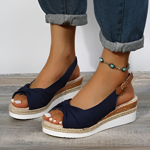 Julia - Ergonomic Bow Sandals
