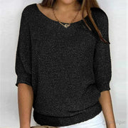 Natalie - Cozy Crew Neck Sweater