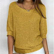 Natalie - Cozy Crew Neck Sweater