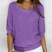 Natalie - Cozy Crew Neck Sweater