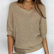 Natalie - Cozy Crew Neck Sweater