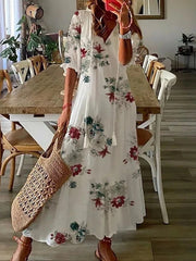 Stine | Boho-inspired A-line Dress