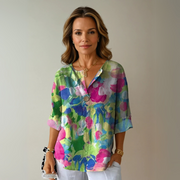 Arlene - Elegant Floral Blouse