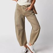 Emma™ - Relaxed Fit Wide Leg Jeans